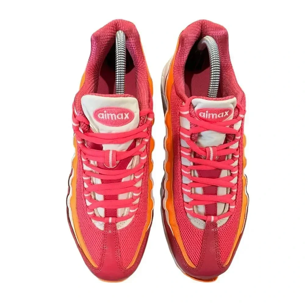 Nike Air Max 95 LE GS Pink Citrus Trainers‎ Youth Size 7 / Women's Size 8.5
